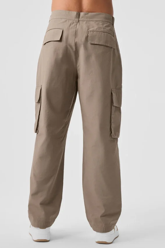 Cargo-broek van ripstop - Gravel