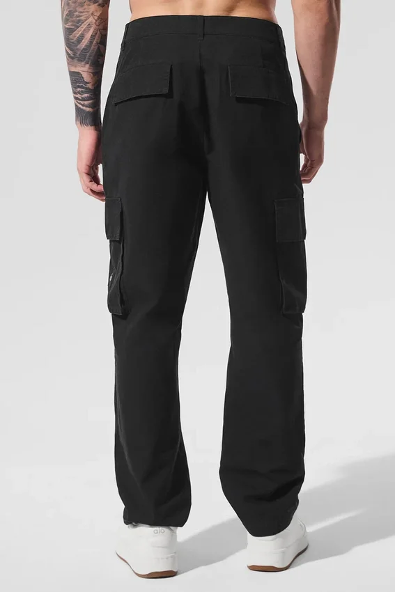 Cargo-broek van ripstop - Zwart