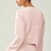 Cashmere Embrace-trui - Frosted Pink