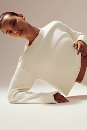 Cashmere Embrace-trui - Ivory
