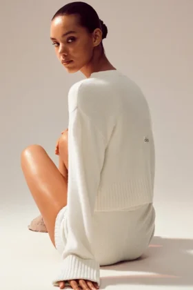 Cashmere Embrace-trui – Ivory