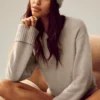 Cashmere Embrace-trui - Oat Heather