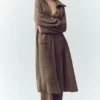 Cashmere Northstar lang vest - Alpine Cocoa Heather