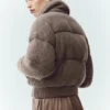 Cashmere Northstar Truie Puffer - Alpine Cocoa Heather