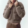 Cashmere Northstar Truie Puffer - Alpine Cocoa Heather