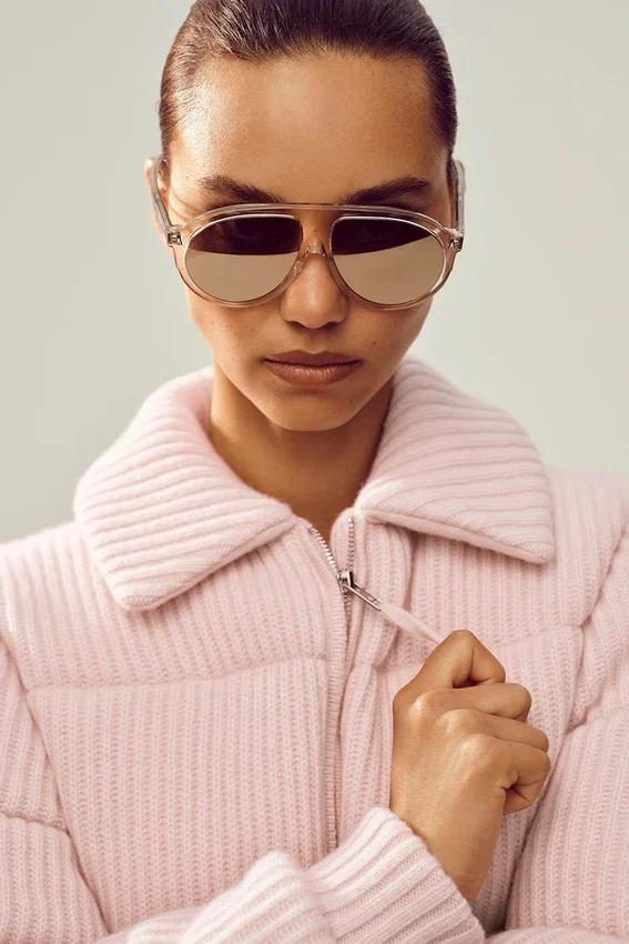 Cashmere Northstar Truie Puffer - Frosted Pink