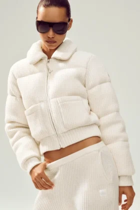 Cashmere Northstar Truie Puffer - Ivoor