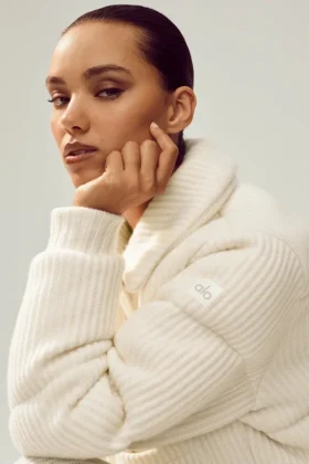 Cashmere Northstar Truie Puffer – Ivoor