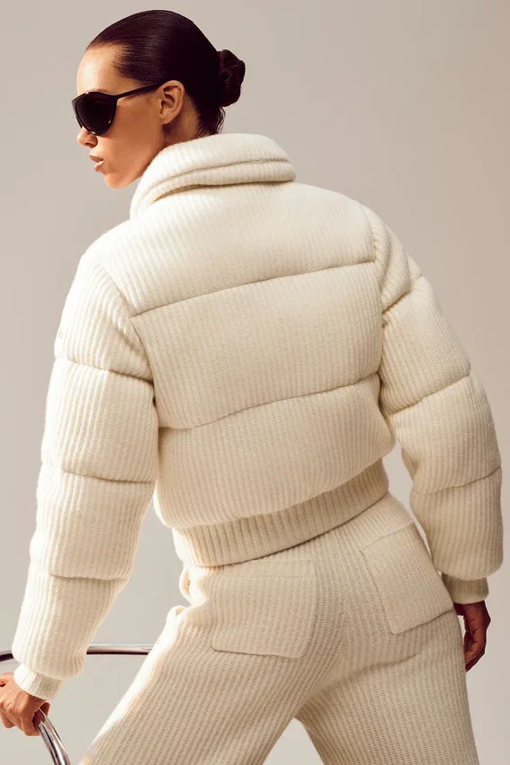 Cashmere Northstar Truie Puffer - Ivoor