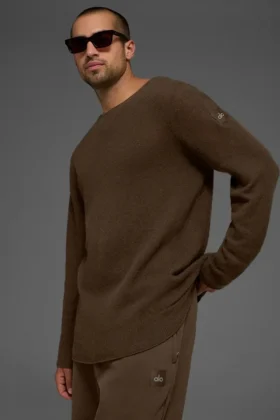 Cashmere Reform met lange mouwen – Espresso