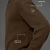 Cashmere Reform met lange mouwen – Espresso