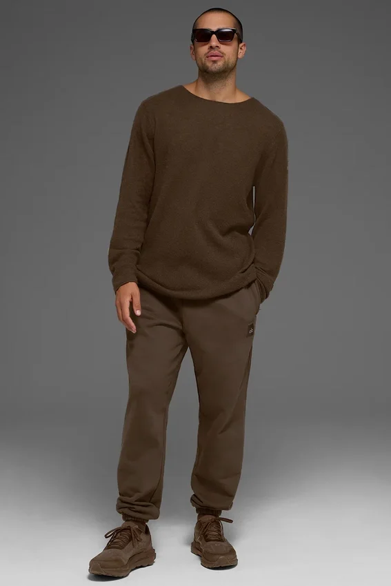 Cashmere Reform met lange mouwen – Espresso