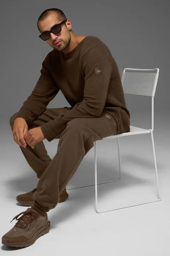 Cashmere Reform met lange mouwen – Espresso