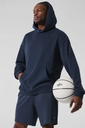 Chill-hoodie - Marineblauw