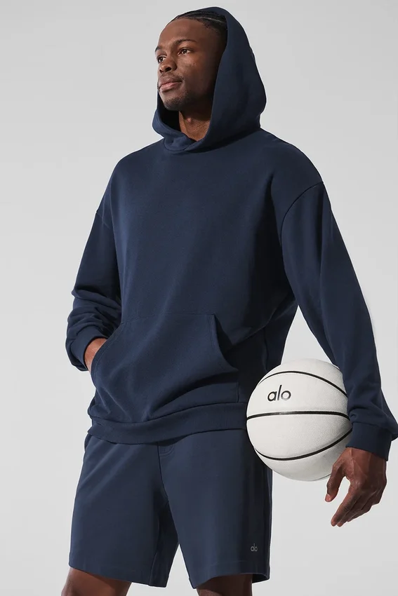 Chill-hoodie - Marineblauw