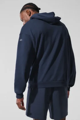 Chill-hoodie – Marineblauw