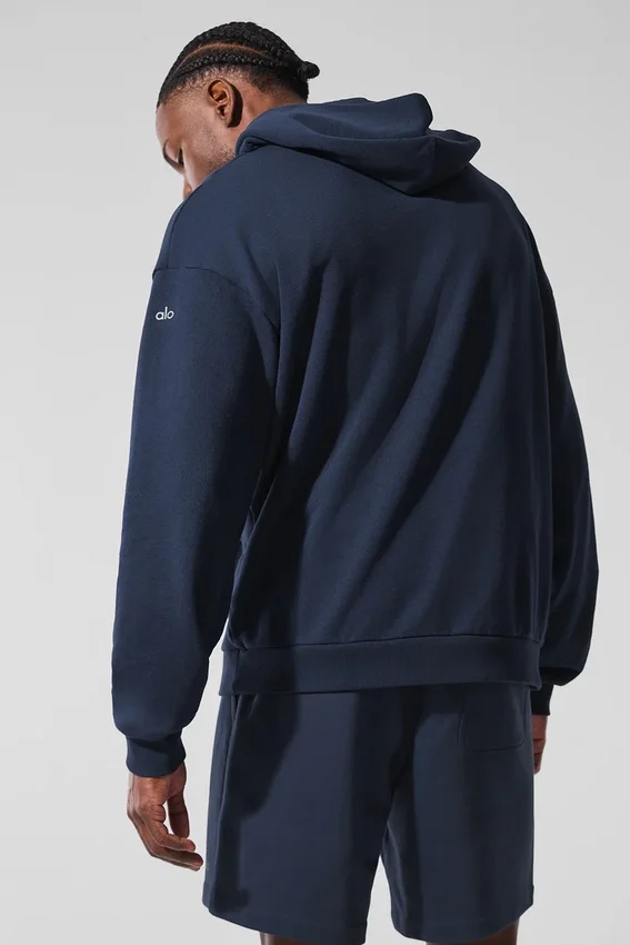 Chill-hoodie - Marineblauw
