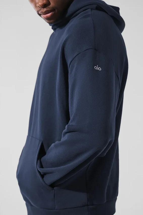 Chill-hoodie - Marineblauw