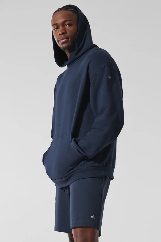 Chill-hoodie - Marineblauw