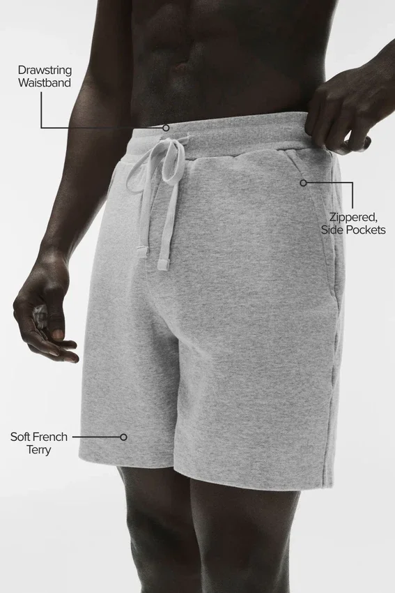Chill Korte broek - Athletic Heather Grey