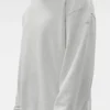 Chill trui met ronde hals - White Heather