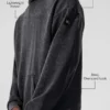 Chill Vintage Wash-hoodie – Black Wash