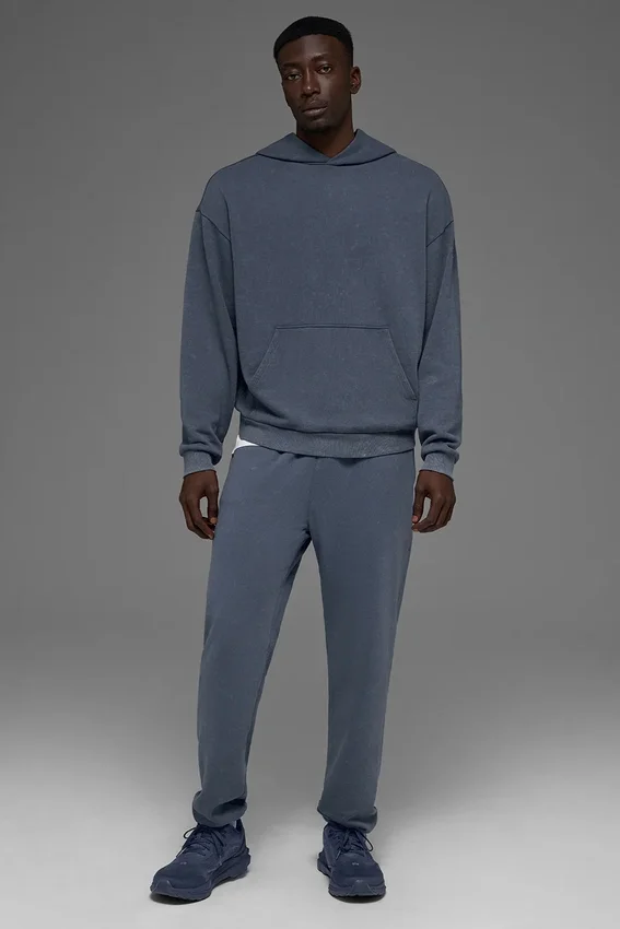 Chill Vintage Wash-Hoodie – Bluestone Wash