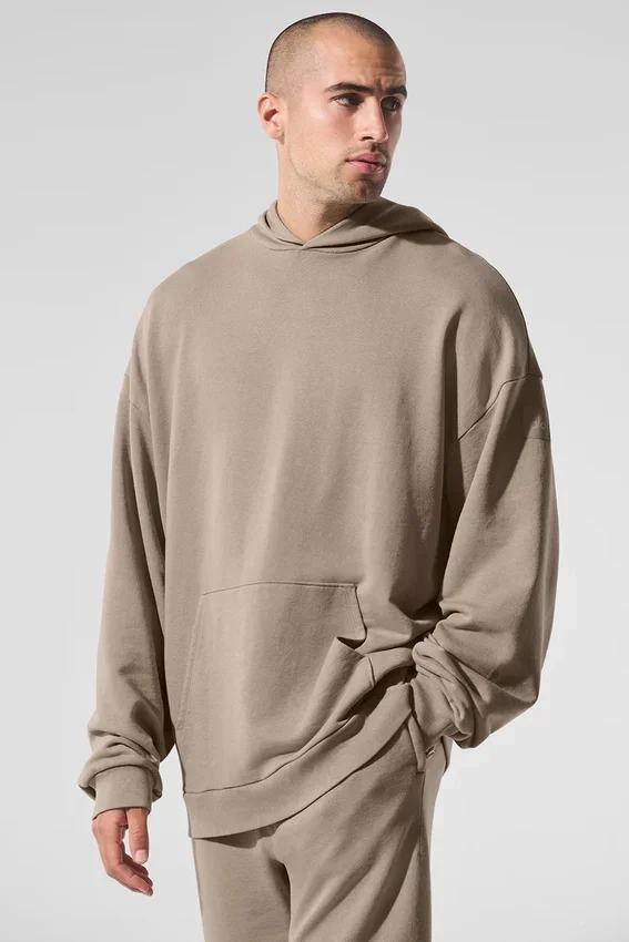 Chill Vintage Wash-hoodie – Gravel Wash