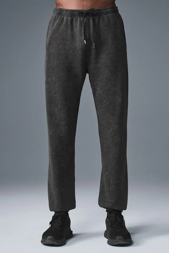 Chill Vintage Wash Joggingbroek - Black Wash