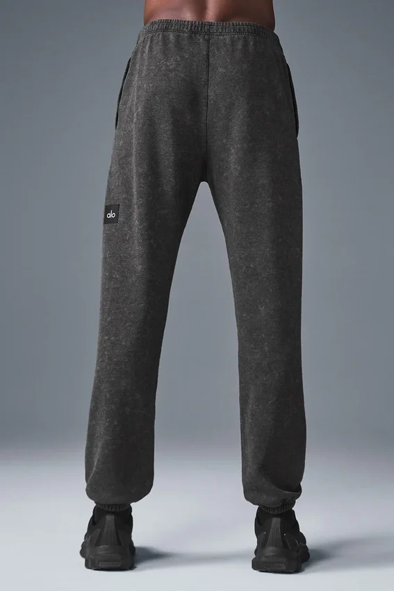 Chill Vintage Wash Joggingbroek - Black Wash