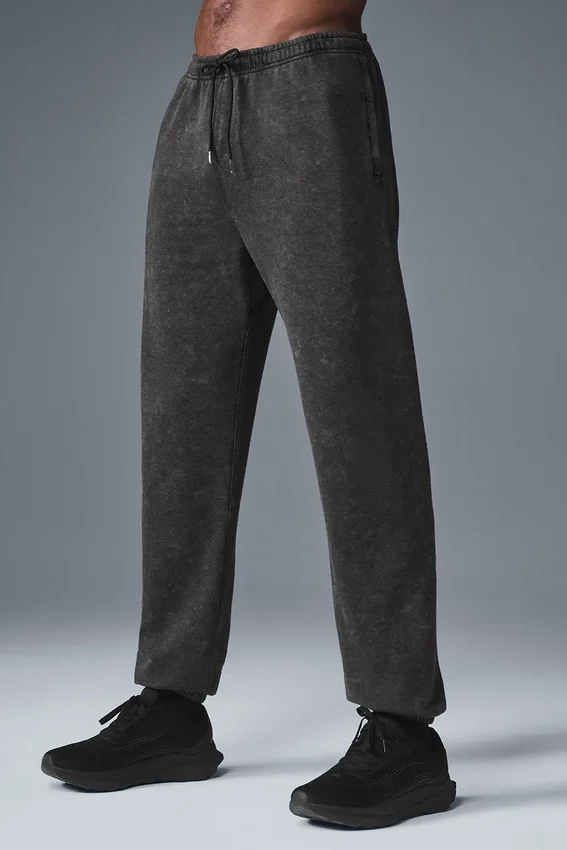 Chill Vintage Wash Joggingbroek - Black Wash