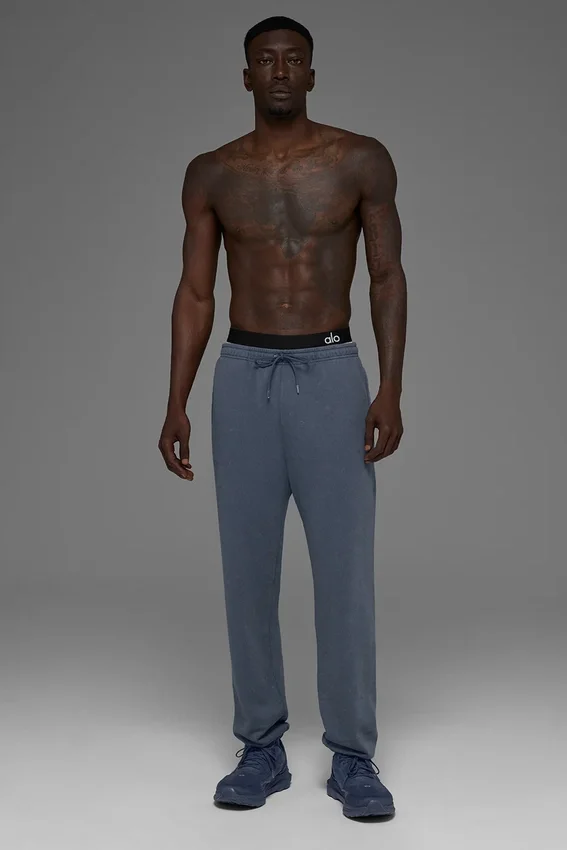 Chill Vintage Wash joggingbroek - Bluestone Wash