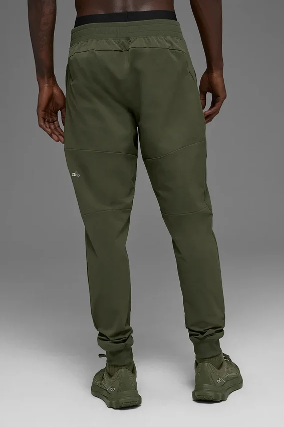 Co-Op-broek - Groen olijfgroen