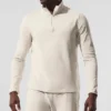 Conquer 1/4 Zip Reform met lange mouwen - Bone