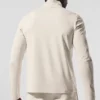 Conquer 1/4 Zip Reform met lange mouwen - Bone