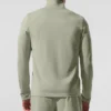 Conquer 1/4 Zip Reform met lange mouwen - Limestone