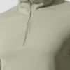Conquer 1/4 Zip Reform met lange mouwen - Limestone