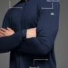 Conquer 1/4 Zip Reform met lange mouwen - Navy