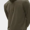 Conquer 1/4 Zip Reform met lange mouwen - Olive Tree