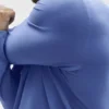 Conquer 1/4 Zip Reform met lange mouwen - Provence Blue