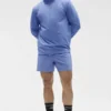 Conquer 1/4 Zip Reform met lange mouwen - Provence Blue