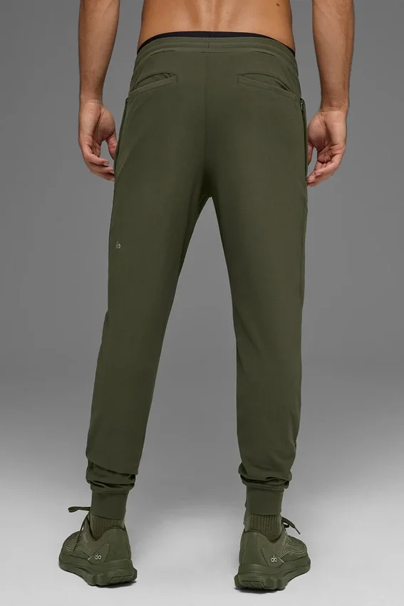 Conquer Max Performance Jogger - Olijfgroen