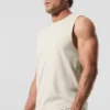 Conquer Muscle Tank - Bone