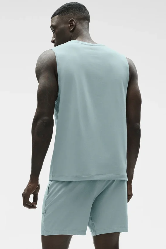 Conquer Muscle Tank - Desert Sage