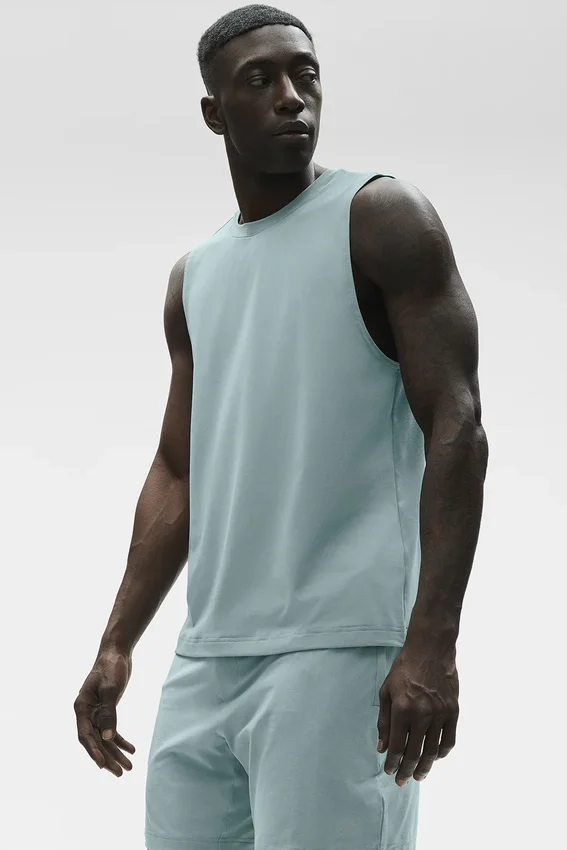 Conquer Muscle Tank - Desert Sage