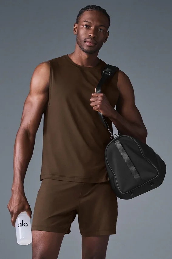 Conquer Muscle Tank - Espresso