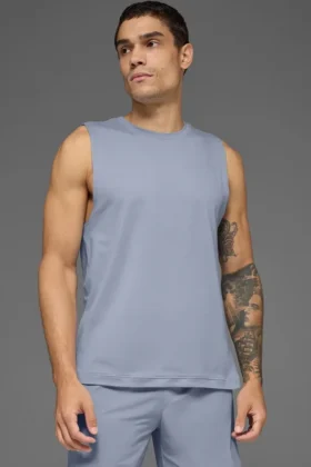 Conquer Muscle Tank - Winter Frost