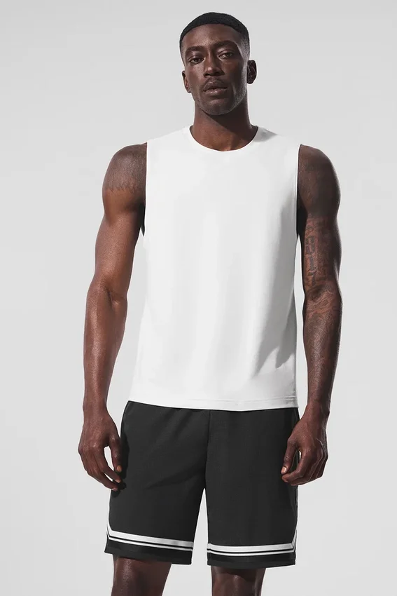 Conquer Muscle Tank - Wit