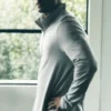 Conquer Reform met 1/4 rits en lange mouwen - Athletic Heather Grey