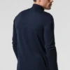 Conquer Reform met staande kraag en lange mouwen – Marineblauw